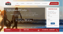 Desktop Screenshot of imcosta.com.br