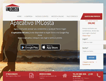 Tablet Screenshot of imcosta.com.br